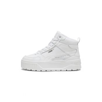 Pantofi sport mid-high de piele si piele ecologica Karmen II Idol