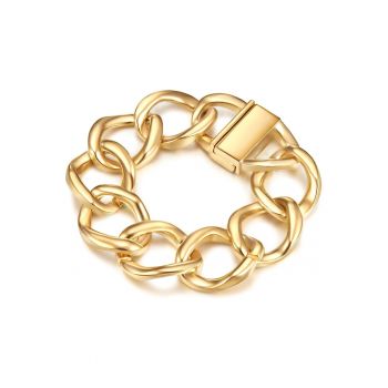 Bratara lant placata cu aur de 14K