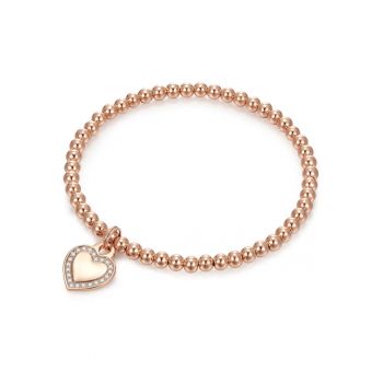 Bratara placata cu aur de 14K si decorata cu cristale 22545