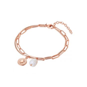 Bratara stratificata placata cu aur de 14K