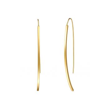 Cercei drop placati cu aur de 14K