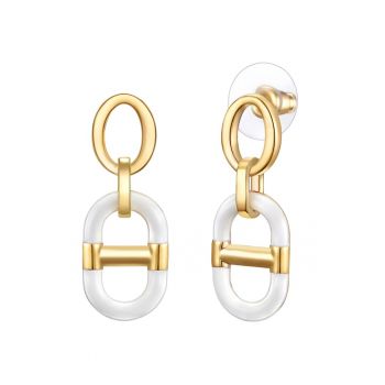 Cercei placati cu aur de 14K