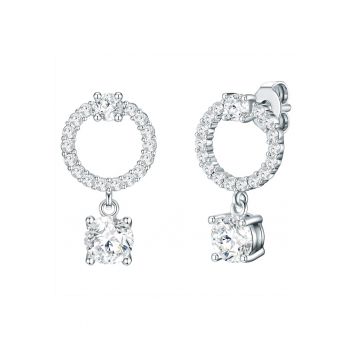Cerei placati cu rodiu si decorati cu cristale Swarovski