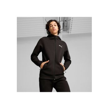 Hanorac  EVOSTRIPE FULL-HIP - Bumbac - Negru