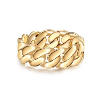Inel de aur de 14K filat
