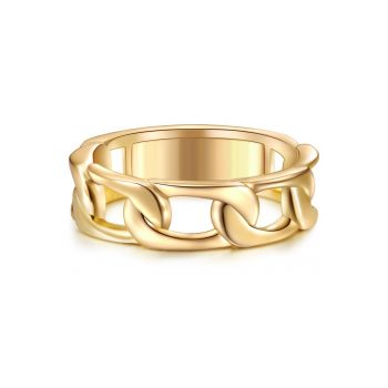 Inel de aur de 14K filat