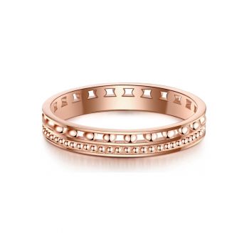 Inel placat cu aur de 14K - cu perforatii