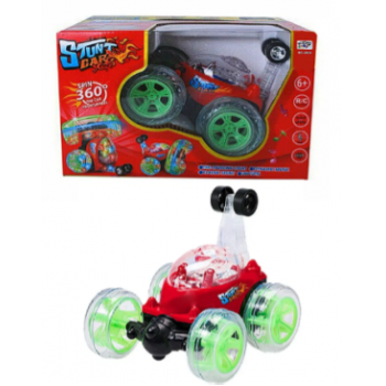 Masinuta Stunt Car cu Telecomanda ,   Rotatii 360  , acumulator si incarcator la priza