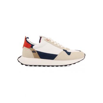 Pantofi sport colorblock cu garnituri de piele intoarsa Pantofi sport colorblock cu garnituri de piele intoarsa
