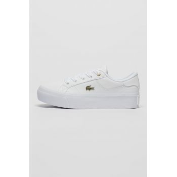 Pantofi sport de piele cu garnituri de piele ecologica Ziane