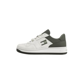 Pantofi sport de piele cu logo