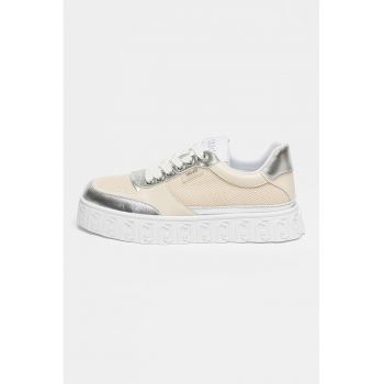 Pantofi sport din piele ecologica cu garnituri din plasa Lovely