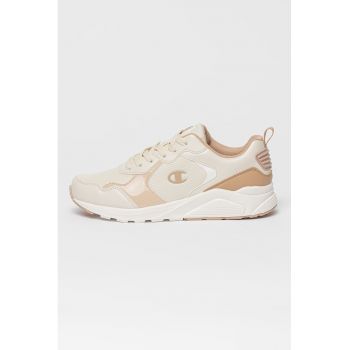 Pantofi sport low cut cu detaliu logo