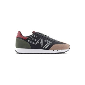 Pantofi sport  pentru Barbati - black white vintage - X8X101-XK257-T985 - 44 EU - Negru