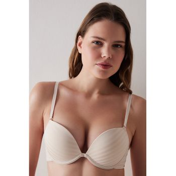 Sutien cu burete si model in dungi