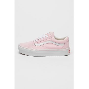Tenisi cu garnituri de piele intoarsa Old Skool