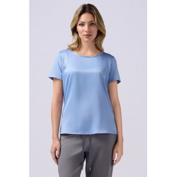 Bluza uni de satin
