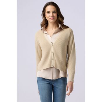 Cardigan cu decolteu in V