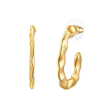 Cercei placati cu aur de 14K