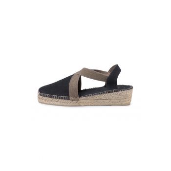 Espadrile dama -  596543 - Textil - Negru
