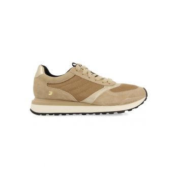 Pantofi sport cu insertii de piele intoarsa