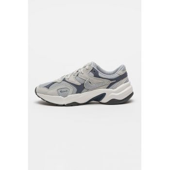 Pantofi sport cu insertii de piele si piele intoarsa AL8