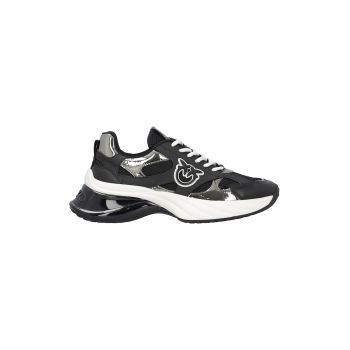 Pantofi sport cu insertii metalizate