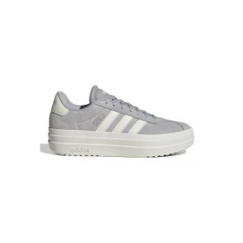 Pantofi sport flatform din piele intoarsa Court Bold