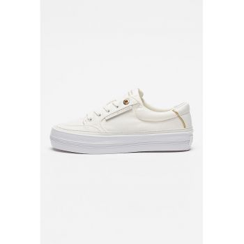 Pantofi sport low-cut cu talpa flatform