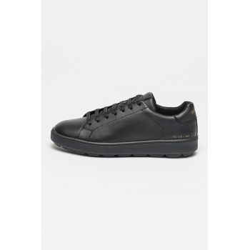 Pantofi sport uni de piele