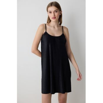 Rochie de noapte cu model uni Fleur