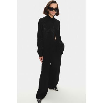 Set de camasa si pantaloni cu croiala ampla