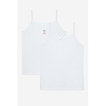 Set de top-uri de bumbac - 2 piese