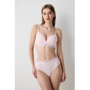 Sutien cu burete si aspect striat
