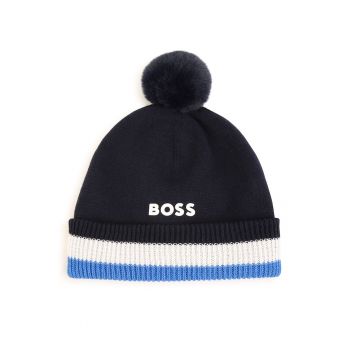 BOSS - Caciula cu ciucure si detalii contrastante
