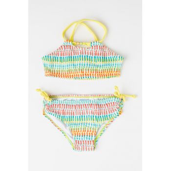 Costum de baie intreg cu bretele incrucisate