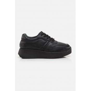 Hotiç - Pantofi sport wedge de piele