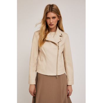 Jacheta biker de piele ecologica
