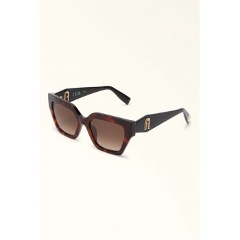 Ochelari de soare cat-eye cu lentile in degrade