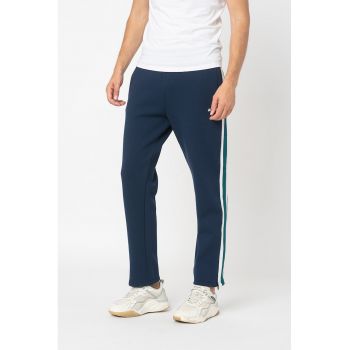 Pantaloni sport cu slituri cu fermoar