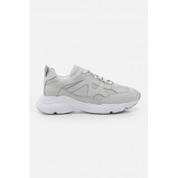 Pantofi sport cu insertii de piele