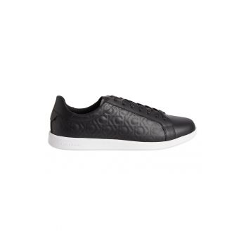 Pantofi sport de piele cu monograme stantate