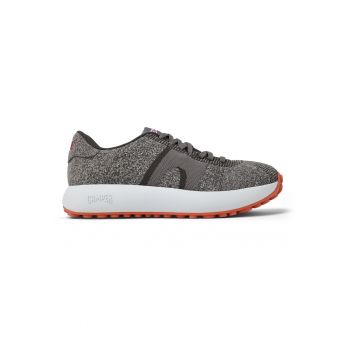 Pantofi sport din material textil cu aspect tricotat
