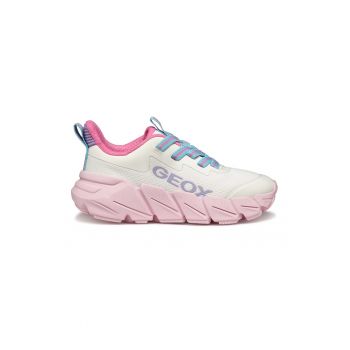 Pantofi sport din material textil si sintetic - cu talpa masiva