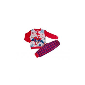 Pijama de bumbac cu tematica de Craciun