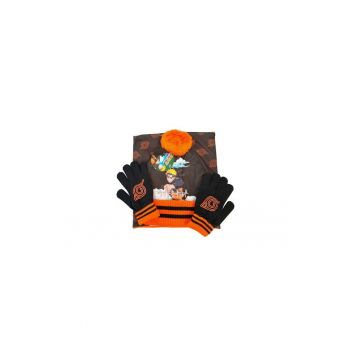 Set caciula-fular-manusi -  Multicolor - Marime Unica