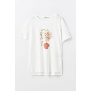 Tricou din bumbac cu imprimeu