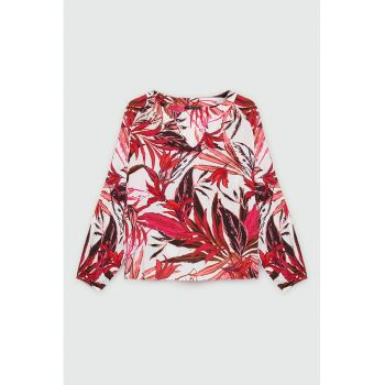 Bluza-tunica cu imprimeu