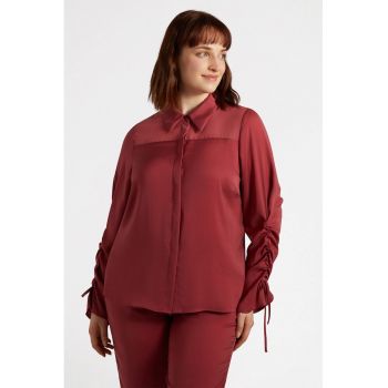 Bluza uni cu nasturi