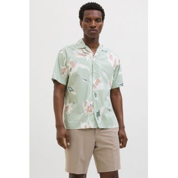 Camasa relaxed fit din amestec de bumbac organic